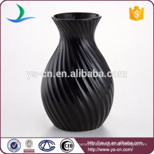 Schwarze keramische Kunst Vase Tisch Vase Home Decoration 8 &#39;&#39;